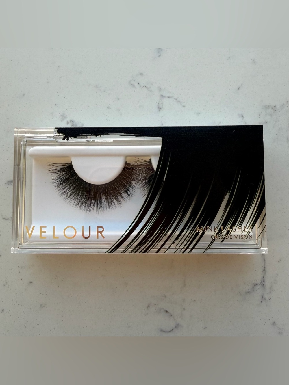 Velour Mink False Lashes - Black Full-Volume Flare - Lash in the City